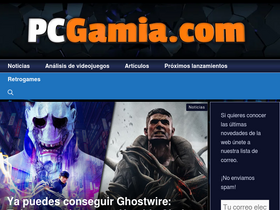 'pcgamia.com' screenshot