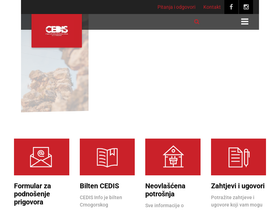 'cedis.me' screenshot