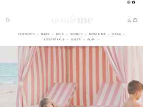 momandmeboutiquevb.com homepage screenshot