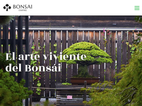 'bonsaiempire.es' screenshot