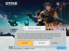 'thecycle.game' screenshot