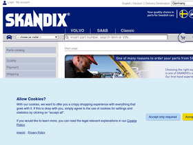 'skandix.de' screenshot