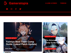 'gamerstopia.com' screenshot