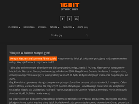 '16bit.pl' screenshot