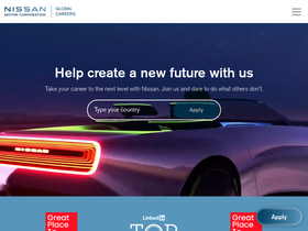 'nissanmotor.jobs' screenshot