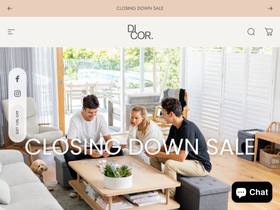 dicor.com.au homepage screenshot