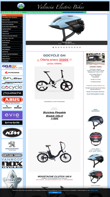 valenciaelectricbikes.com