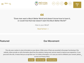'provida.net' screenshot