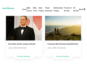 'my-dailybible.com' screenshot