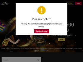 'regalwins.com' screenshot