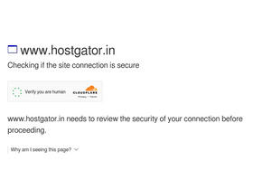 'hostgator.in' screenshot