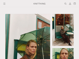 KNITTHING homepage screenshot