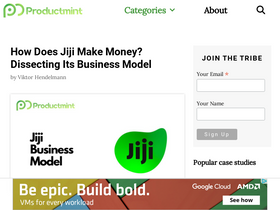 'productmint.com' screenshot