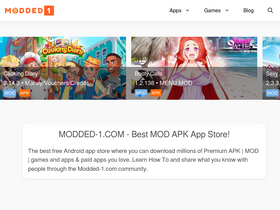 'modded-1.com' screenshot