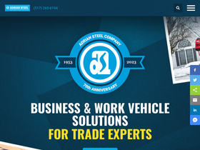 'adriansteel.com' screenshot