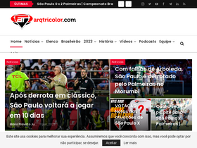 'arqtricolor.com' screenshot