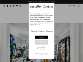 'gestalten.com' screenshot