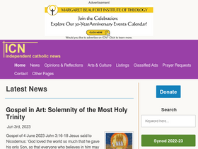 'indcatholicnews.com' screenshot