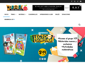 'materialparamaestros.com' screenshot