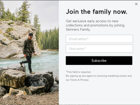 'skinners.cc' screenshot
