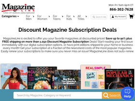 'magazineline.com' screenshot