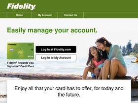 'fidelityrewards.com' screenshot