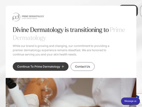 primederm.com homepage screenshot