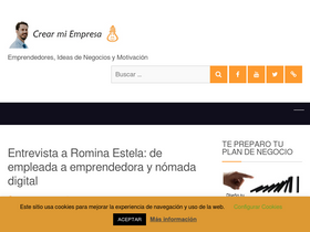 'crearmiempresa.es' screenshot