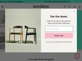 'sundays-company.ca' screenshot