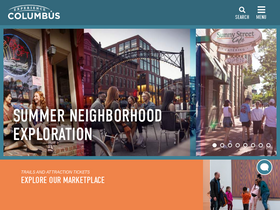 'experiencecolumbus.com' screenshot