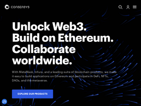 'consensys.net' screenshot