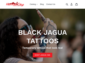 hennacity.com homepage screenshot