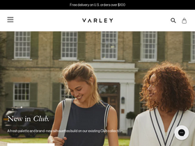 'varley.com' screenshot