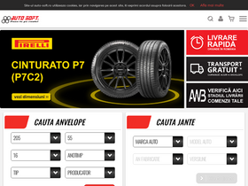 'auto-soft.ro' screenshot