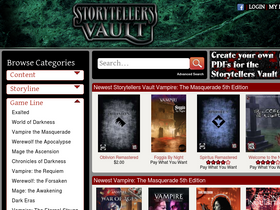 'storytellersvault.com' screenshot