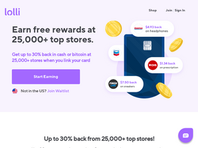 'lolli.com' screenshot