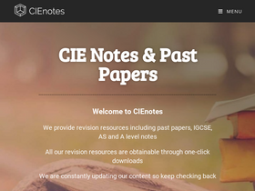 'cienotes.com' screenshot