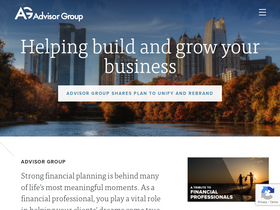 'advisorgroup.com' screenshot