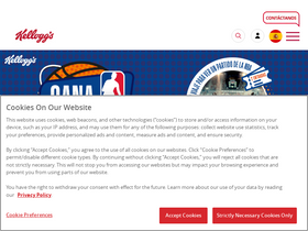 'kelloggs.es' screenshot