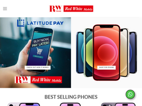'redwhitemobile.com' screenshot