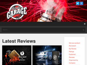'vapersgarage.com' screenshot