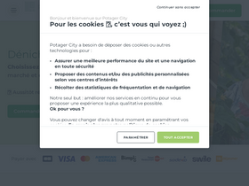 'potagercity.fr' screenshot