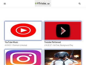 'ytricks.co' screenshot
