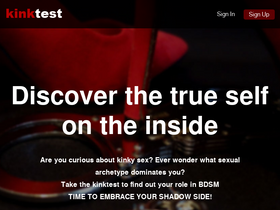 'kinktest.org' screenshot