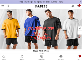 age90.com homepage screenshot