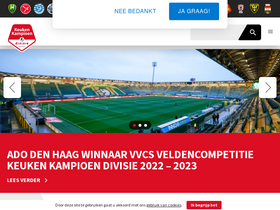 'keukenkampioendivisie.nl' screenshot