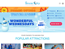 'snowcityblr.com' screenshot