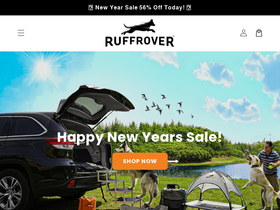 Ruffrover homepage screenshot