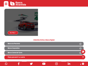 'bancatlan.hn' screenshot