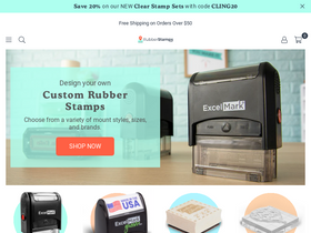 'rubberstamps.com' screenshot